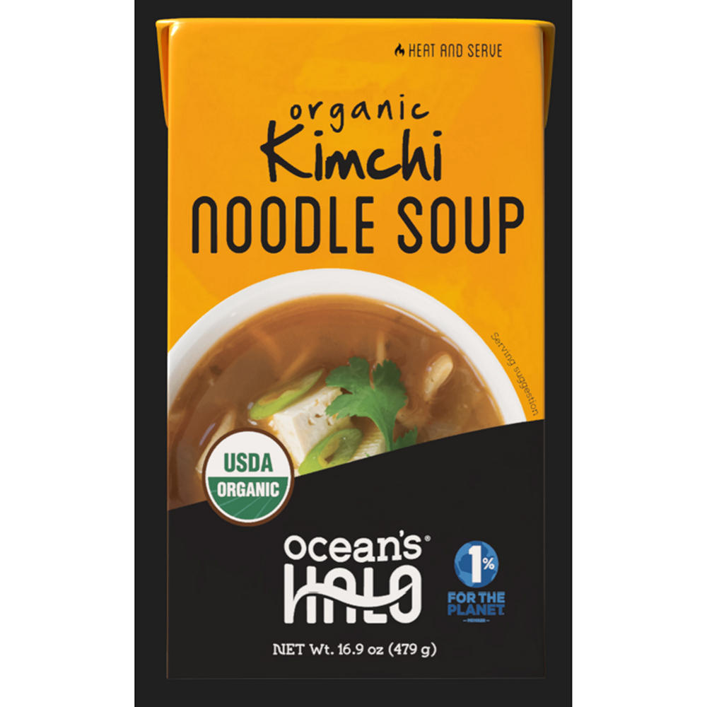 Ocean's Halo Organic Kimchi Noodle Soup, 16.9 oz