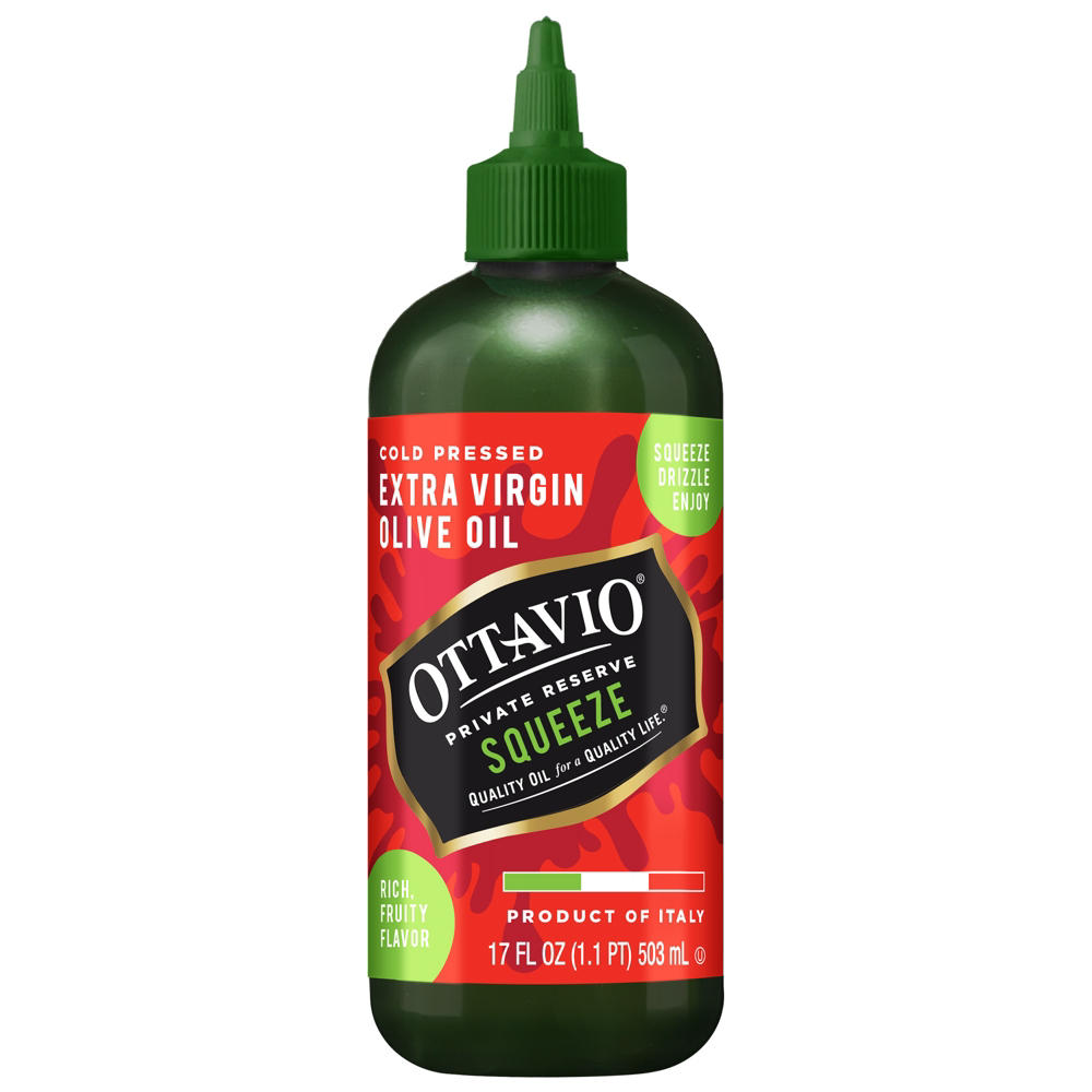 Ottavio Private Reserve Extra Virgin Olive Oil Squeeze Bottle, 17 oz