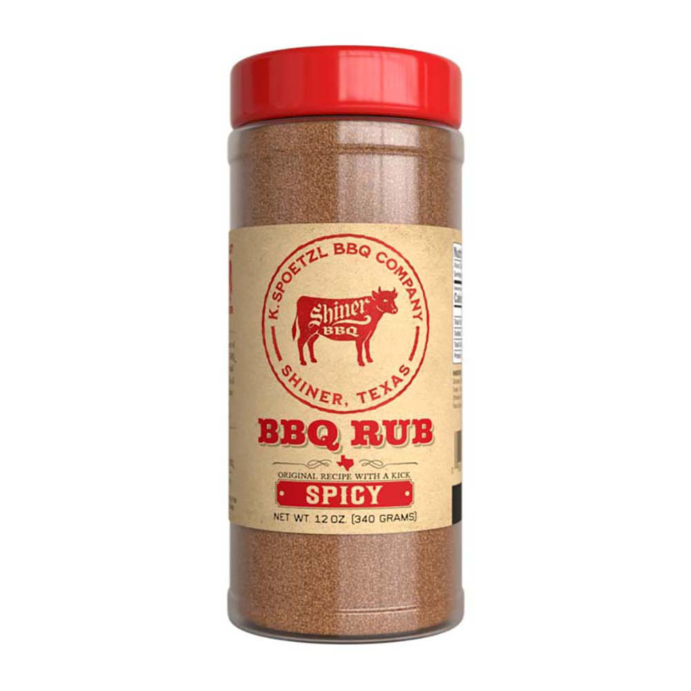 Shiner BBQ Rub - Spicy, 12 oz