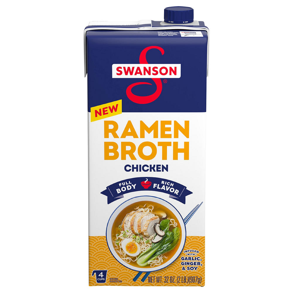 Swanson Chicken Ramen Broth, 32 oz