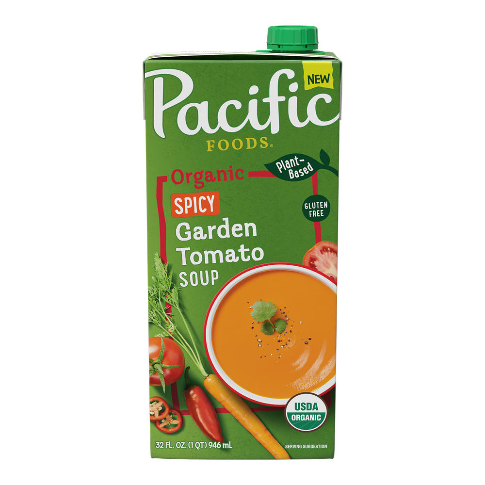 Pacific Foods Organic Spicy Garden Tomato Soup, 32 oz