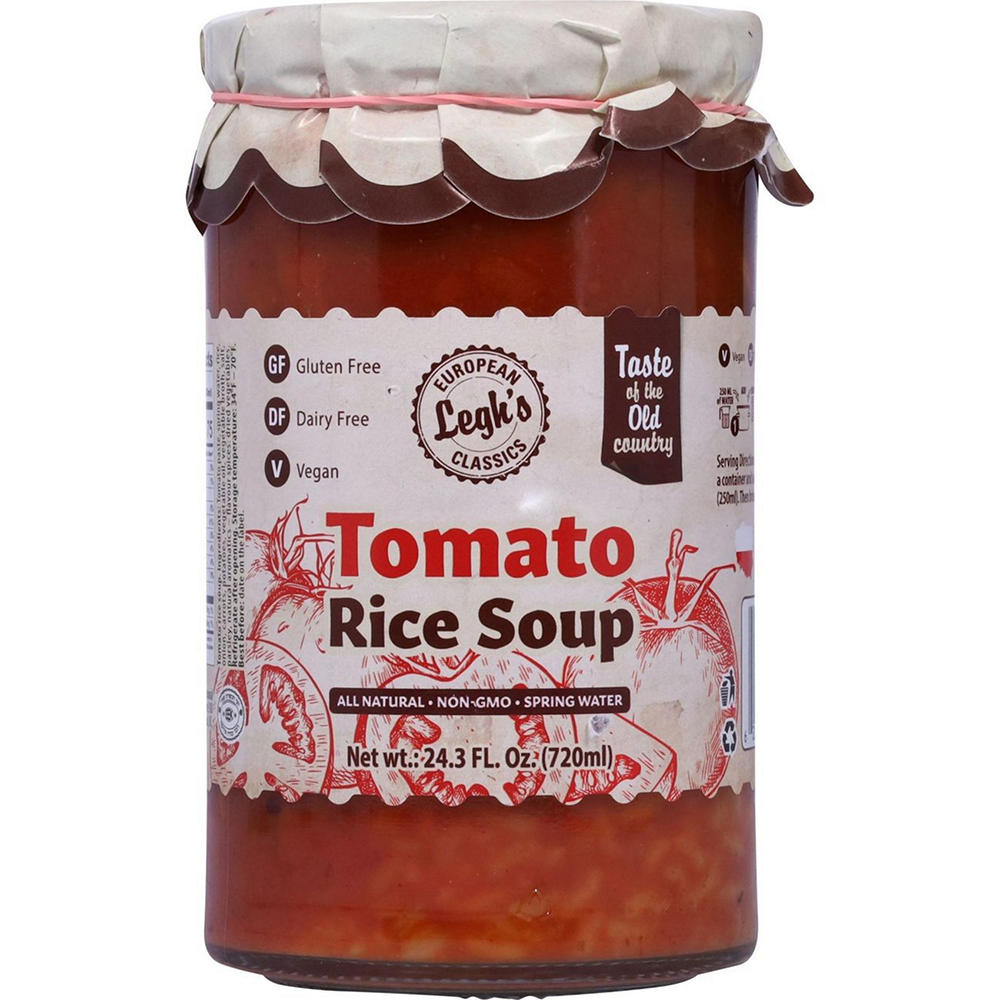 Legh's Tomato Rice Soup, 24.3 oz