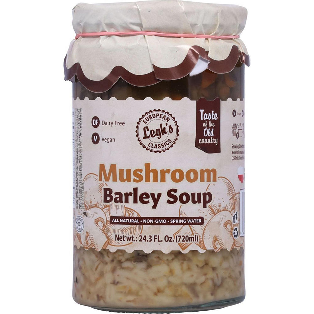 Legh's Mushroom Barley Soup, 24.3 oz