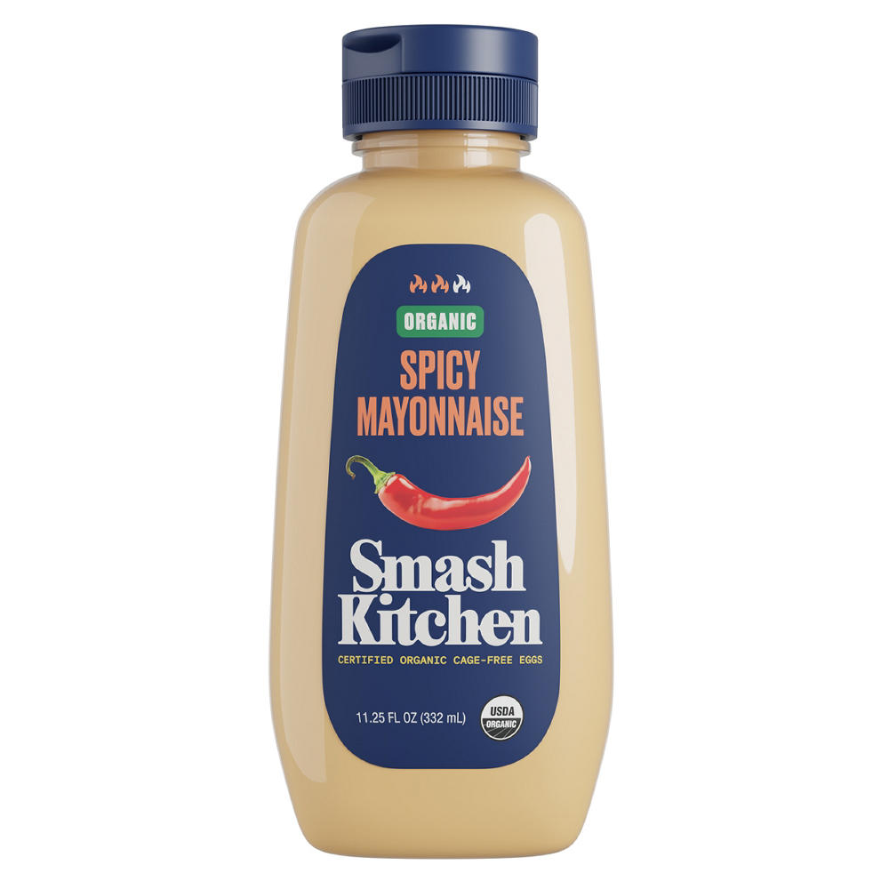 Smash Kitchen Organic Spicy Mayonnaise, 11.25 oz