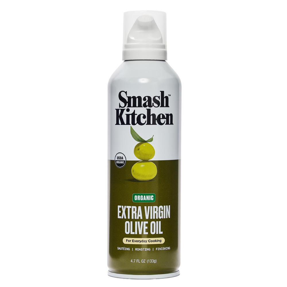 Smash Kitchen Organic Extra Virgin Olive Oil Cooking Spray, 4.7 oz