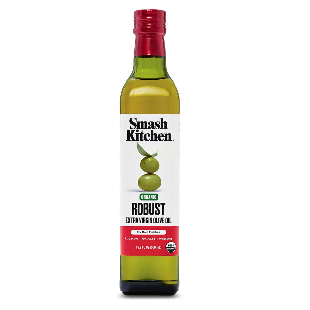 Smash Kitchen Organic Robust Extra Virgin Olive Oil, 16.9 oz