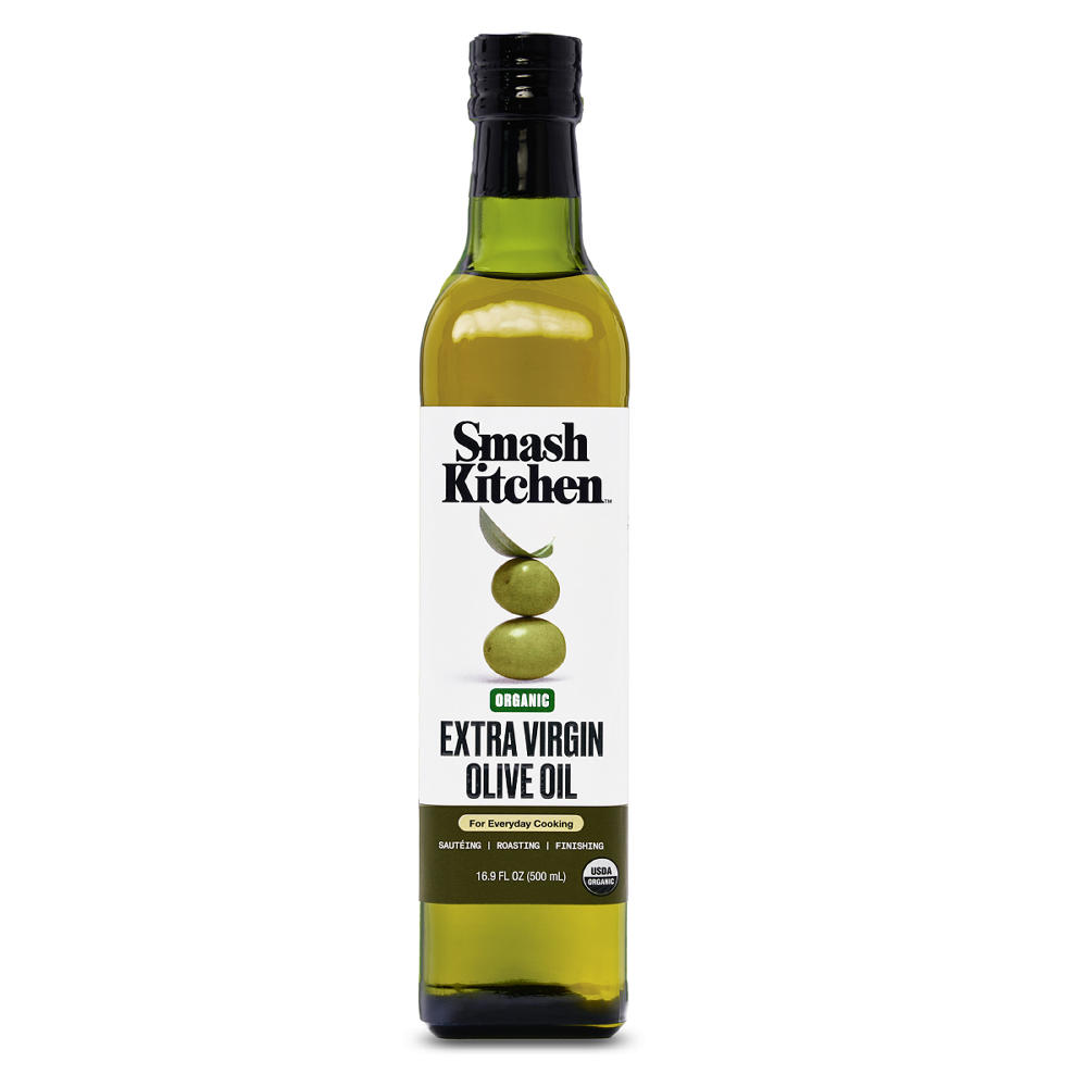 Smash Kitchen Organic Extra Virgin Olive Oil, 16.9 oz