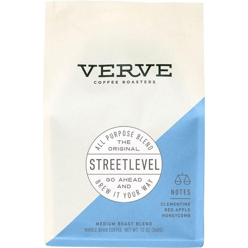 Verve Streetlevel Mediium Roast Blend Whole Bean Coffee, 12 oz