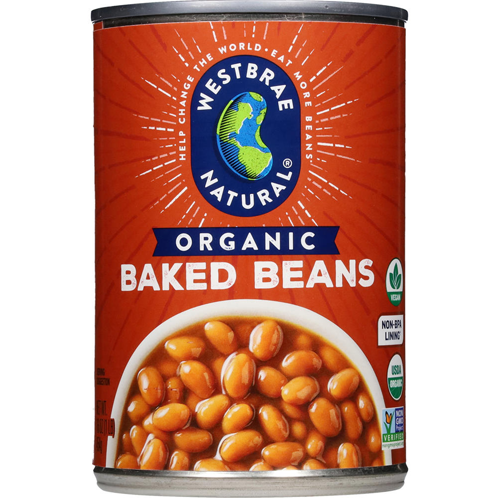Westbrae Natural Organic Baked Beans, 16 oz