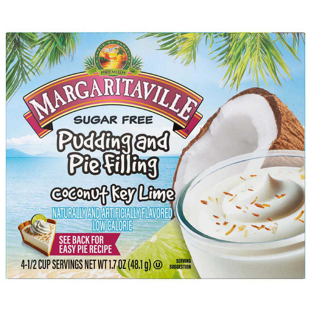 Margaritaville Sugar Free Instant Pudding -  Coconut Lime , 1.7 oz