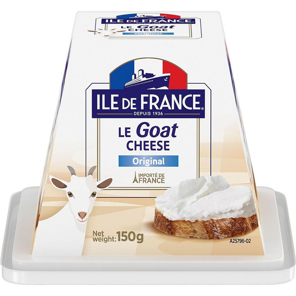 Ile de France Classic Goat Cheese, 5.3 oz