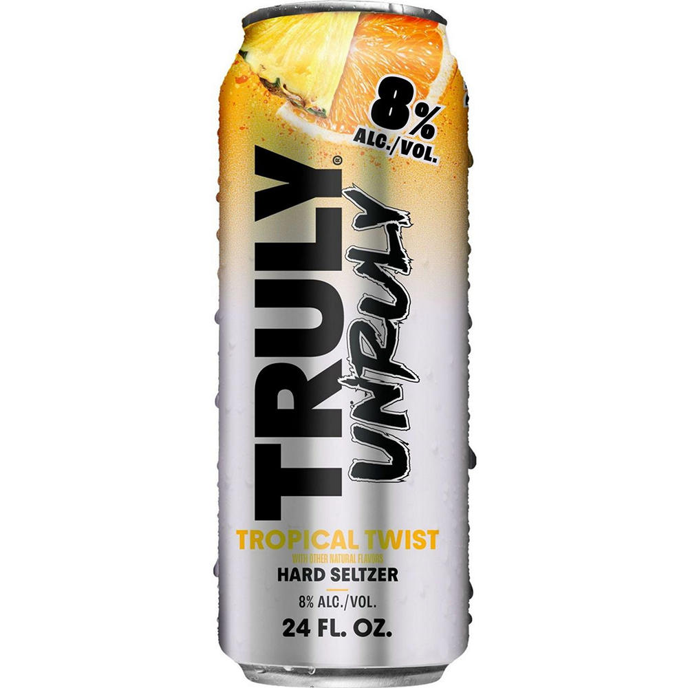 Truly Unruly Tropical Twist Hard Seltzer, 24 oz