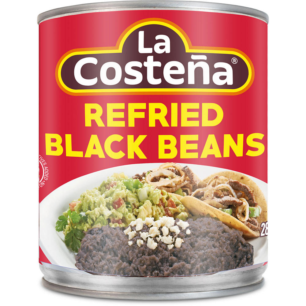 La Costena Refried Black Beans, 28.9 oz
