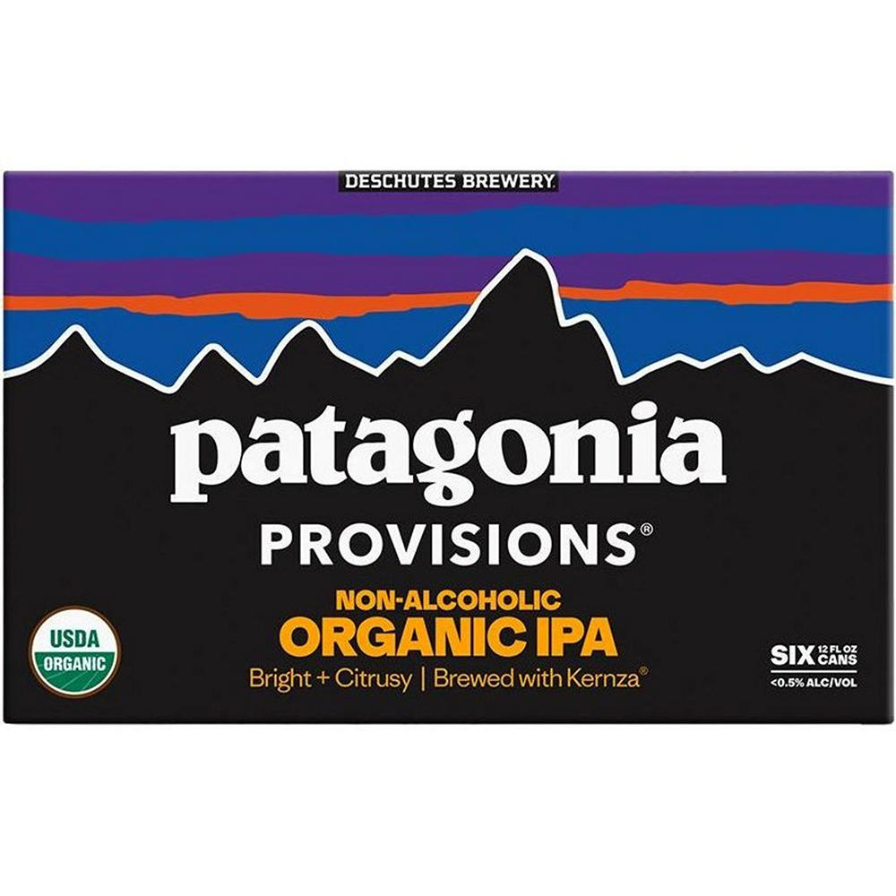 Deschutes Patagonia Provisions Non Alcoholic Organic IPA 6 pk Cans, 12 oz