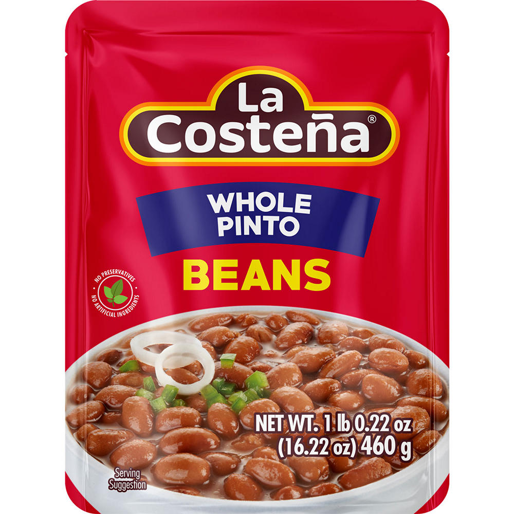 La Costena Whole Pinto Beans, 16.22 oz