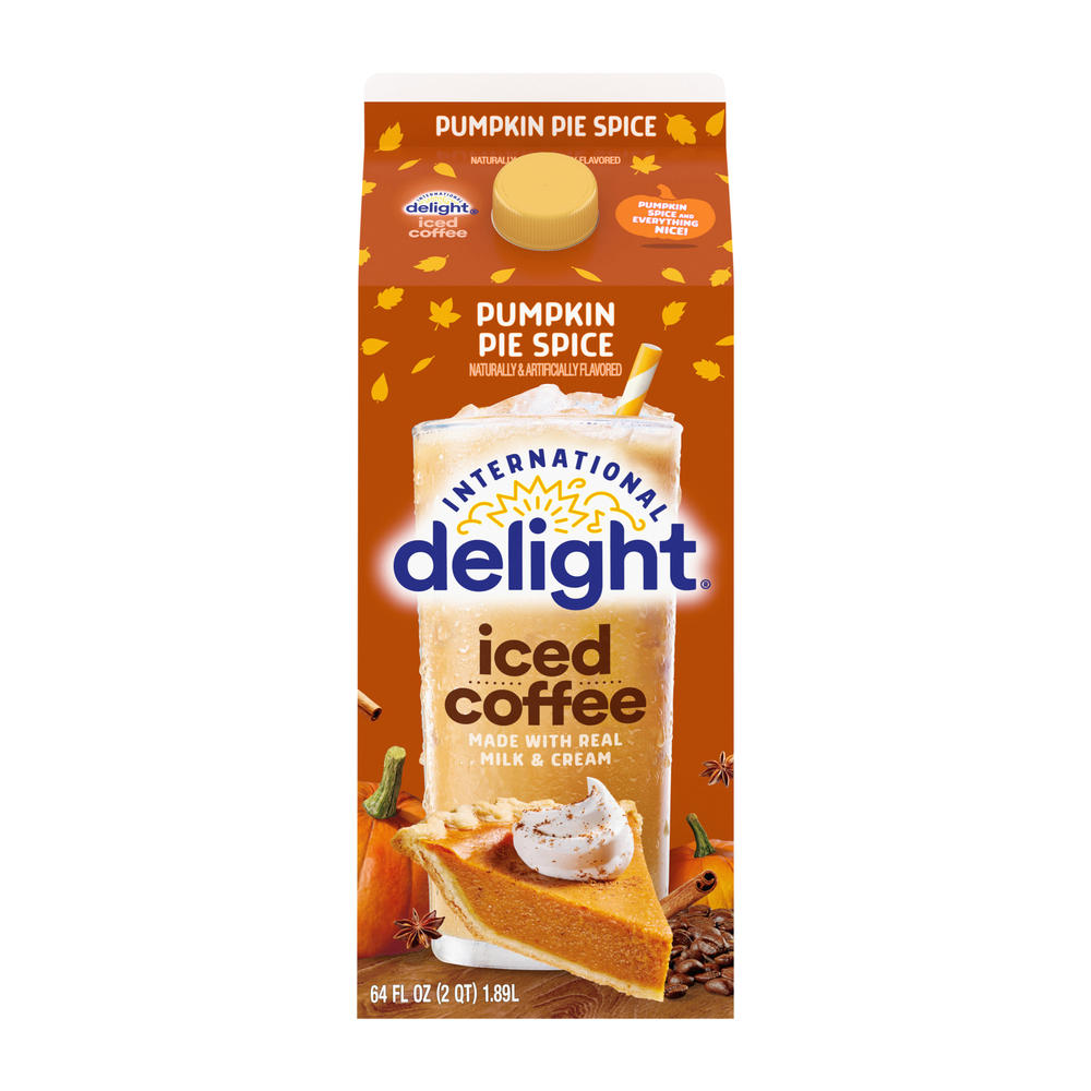 International Delight Iced Coffee - Pumpkin Pie Spice, 64 oz