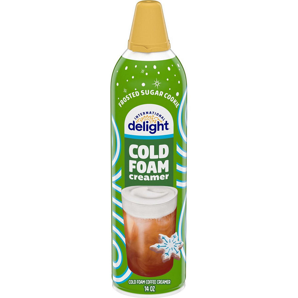 International Delight Cold Foam Creamer - Frosted Sugar Cookie, 14 oz