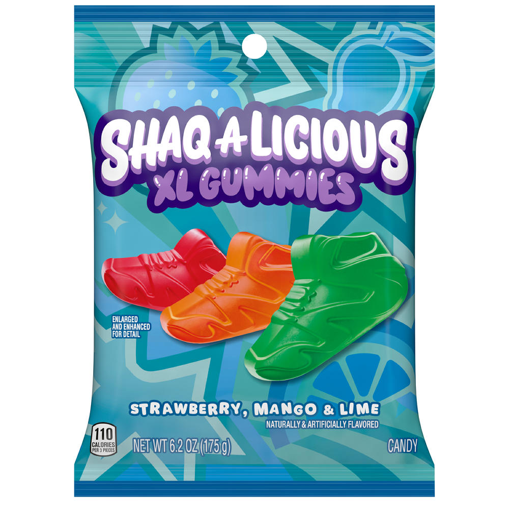 Shaq-A-Licious XL Gummies Sneakers, 6.2 oz