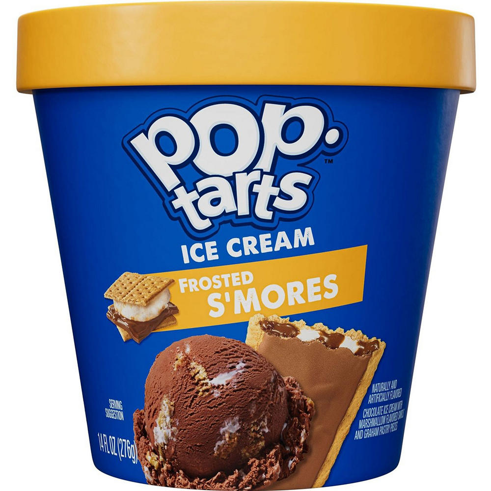 Pop-Tarts Ice Cream - Frosted S'mores, 14 oz