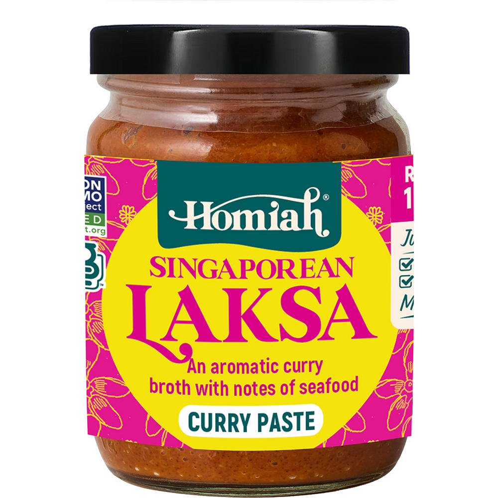 Homiah Singaporean Laksa Curry Paste, 4 oz