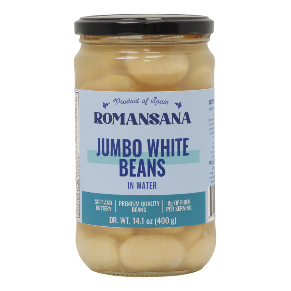 Romansana Jumbo White Beans , 14.1 oz