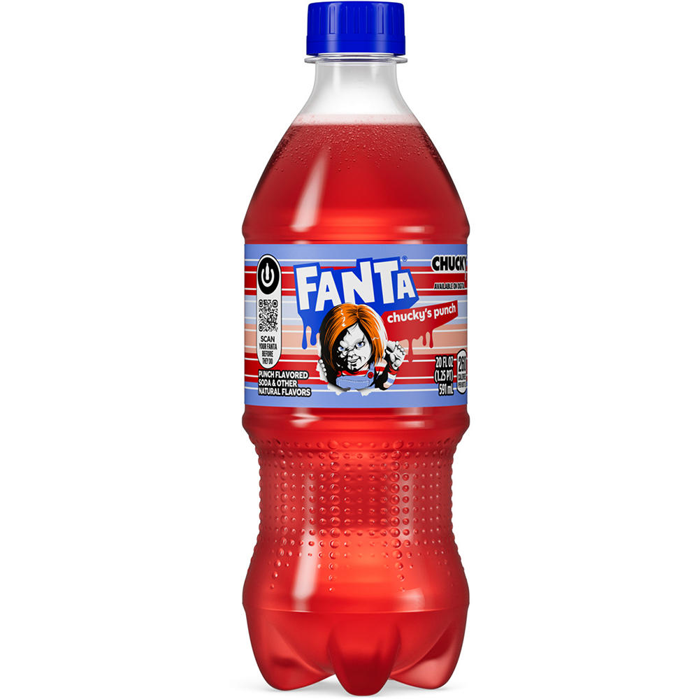 Fanta Chucky's Punch Soda Halloween Edition, 20 oz