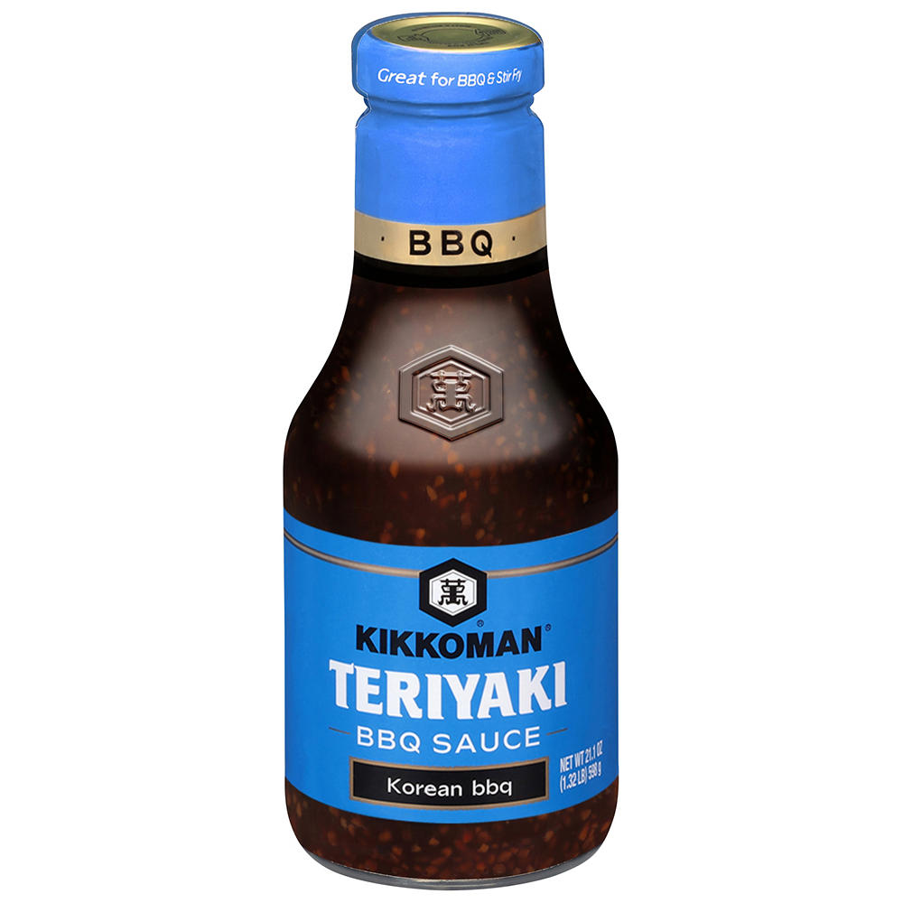 Kikkoman Korean BBQ Teriyaki BBQ Sauce, 21.25 oz