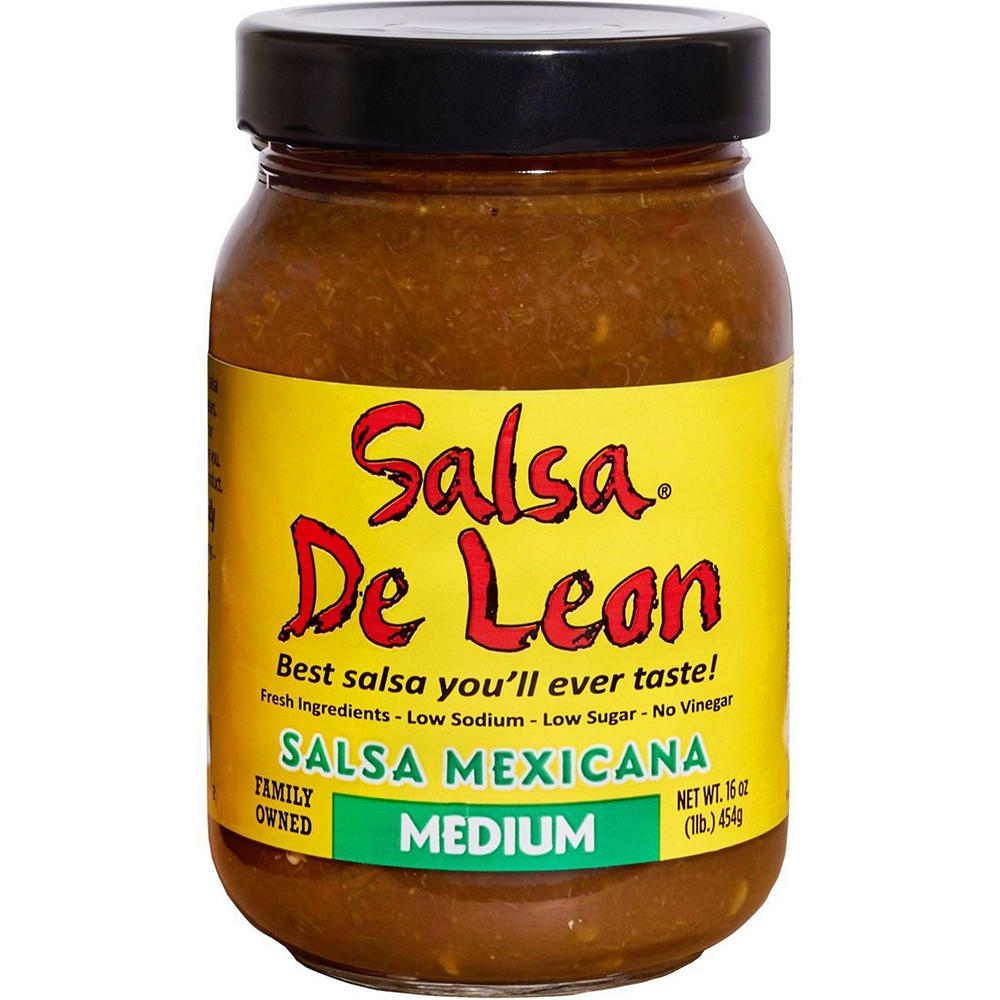 Salsa De Leon Salsa Mexicana - Medium, 16 oz