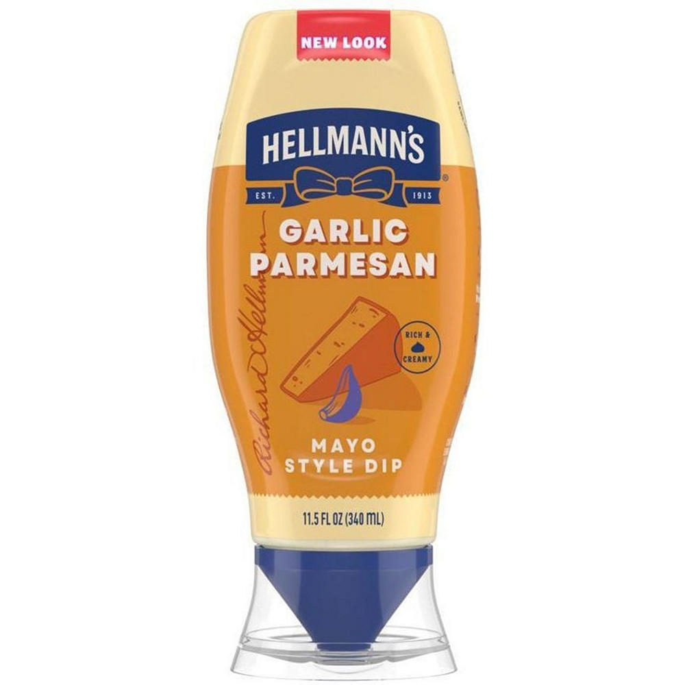 Hellmann's Chicken Tender Mayonnaise Style Dip - Garlic Parmesan, 11.5 oz