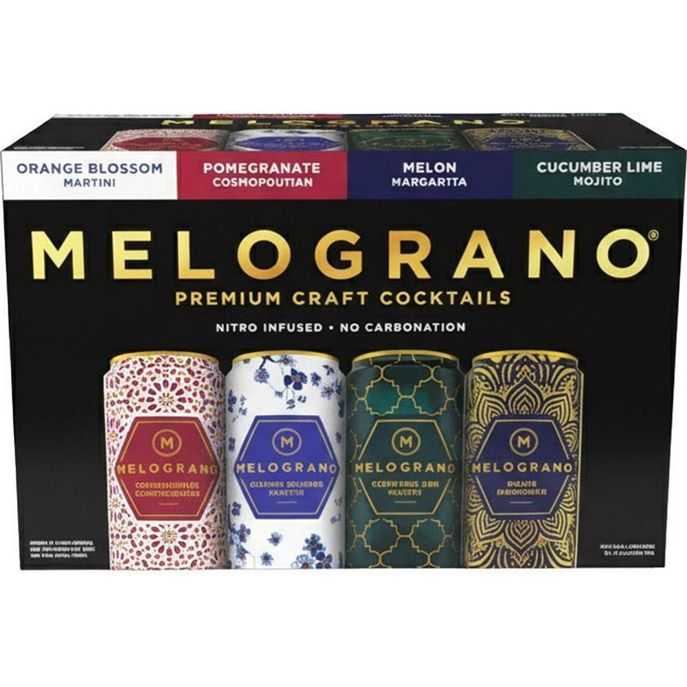 Melograno Craft Cocktail Variety 8 pk Cans, 12 oz