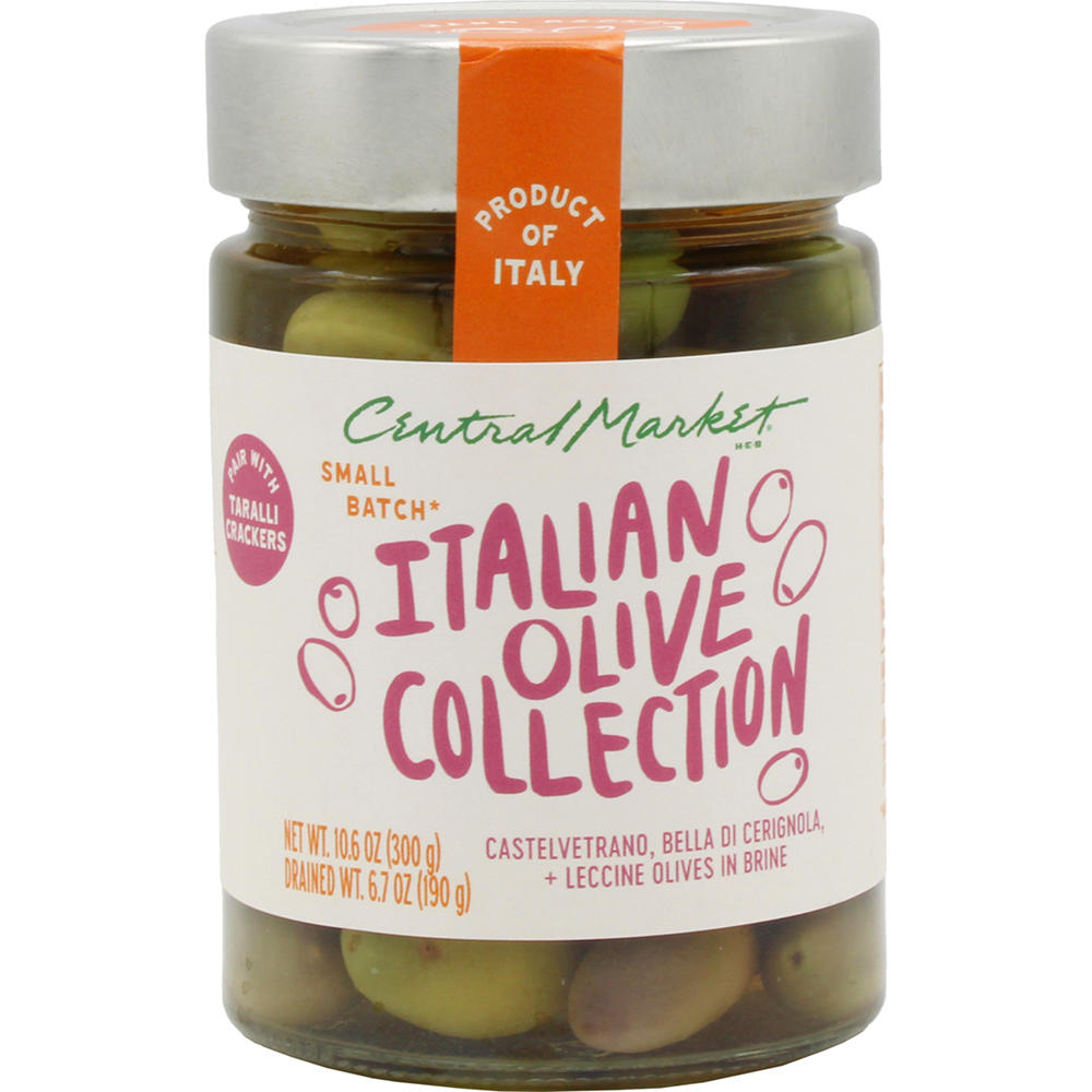 Central Market Italian Olive Collection, 10.6 oz