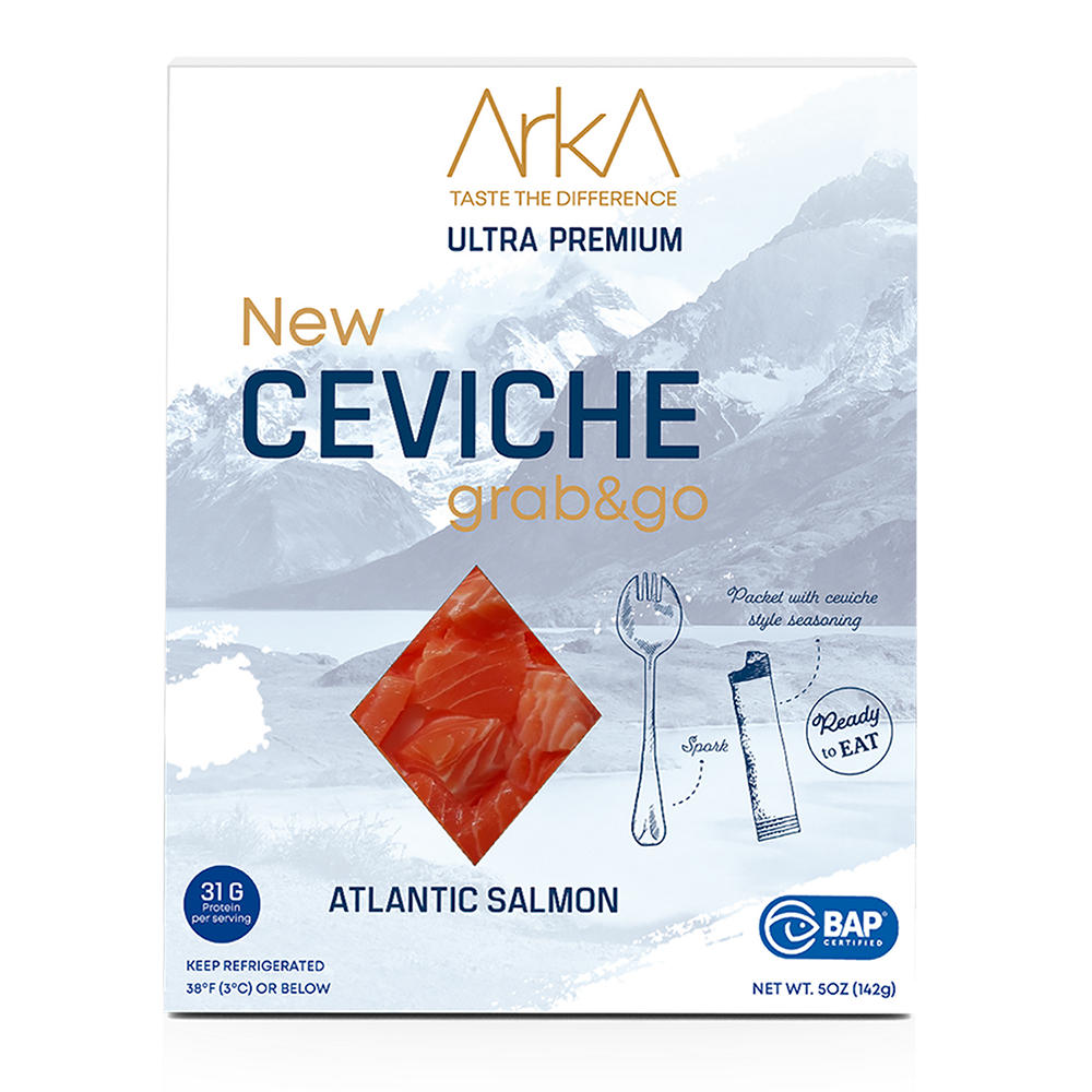 Arka Grab & Go Atlantic Salmon Ceviche, 5 oz