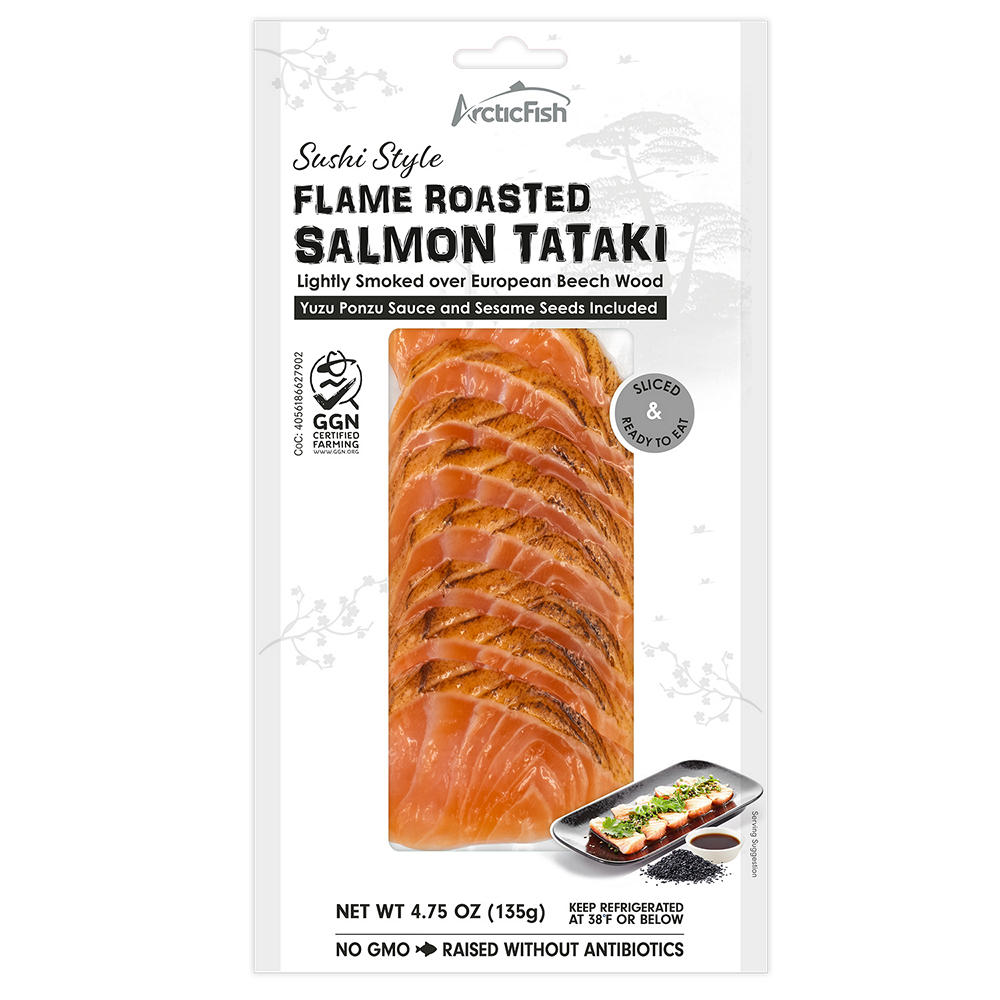 Arctic Fish Flame Roasted Salmon Tataki, 4.75 oz