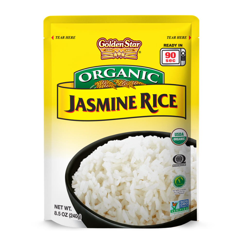 Golden Star Thai Hom Mali Jasmine Rice, 8.5 oz