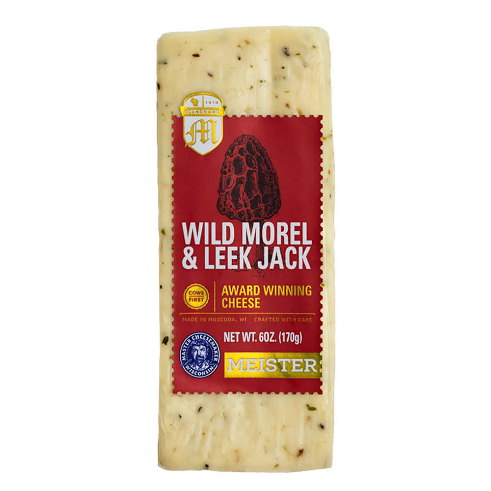 Meister Wild Morel & Leek Jack Cheese, 6 oz