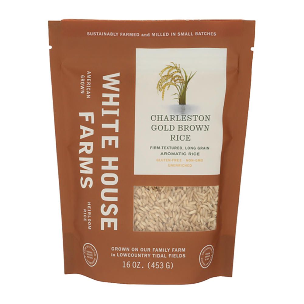 White House Farms Charleston Gold Brown Rice, 16 oz