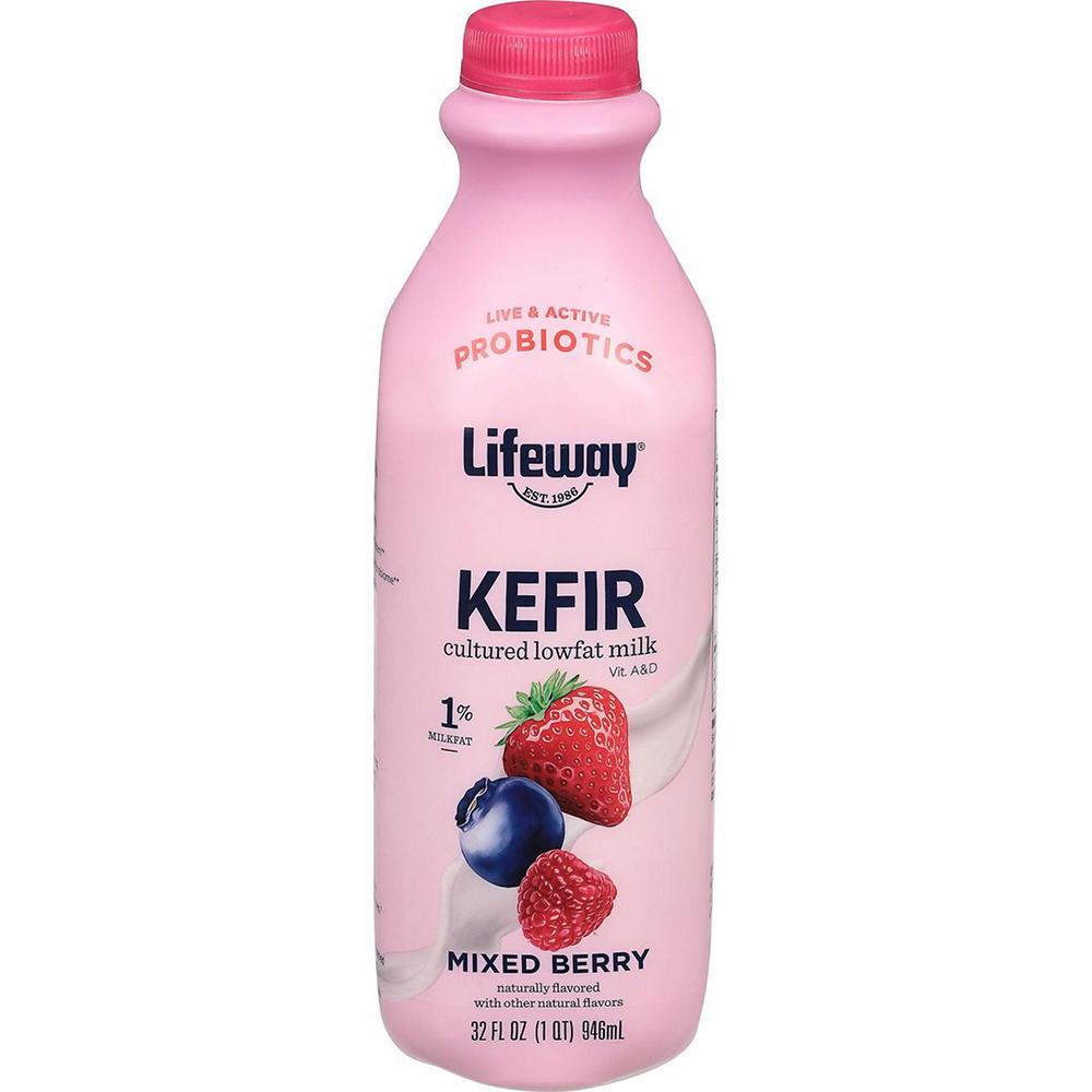 Lifeway Low Fat Kefir - Mixed Berry, 32 oz