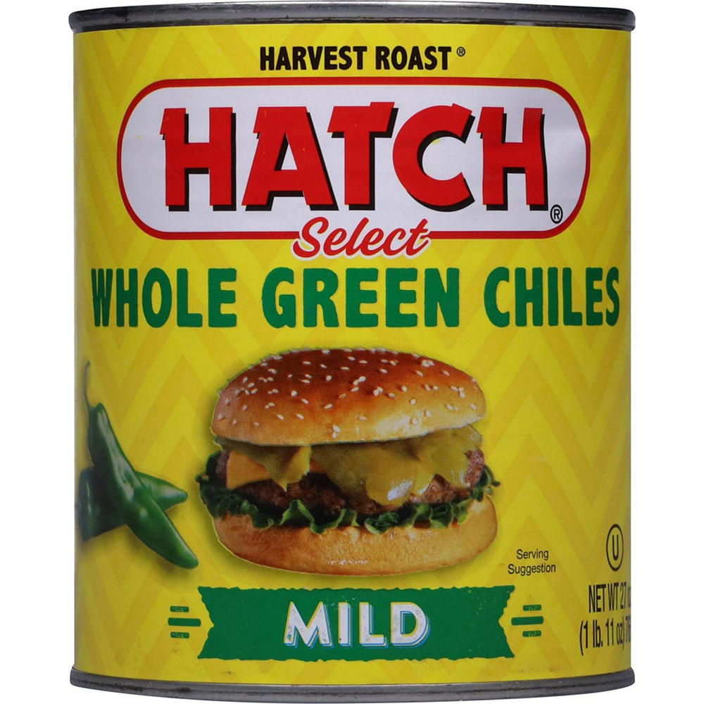 Hatch Select Mild Whole Green Chiles, 27 oz