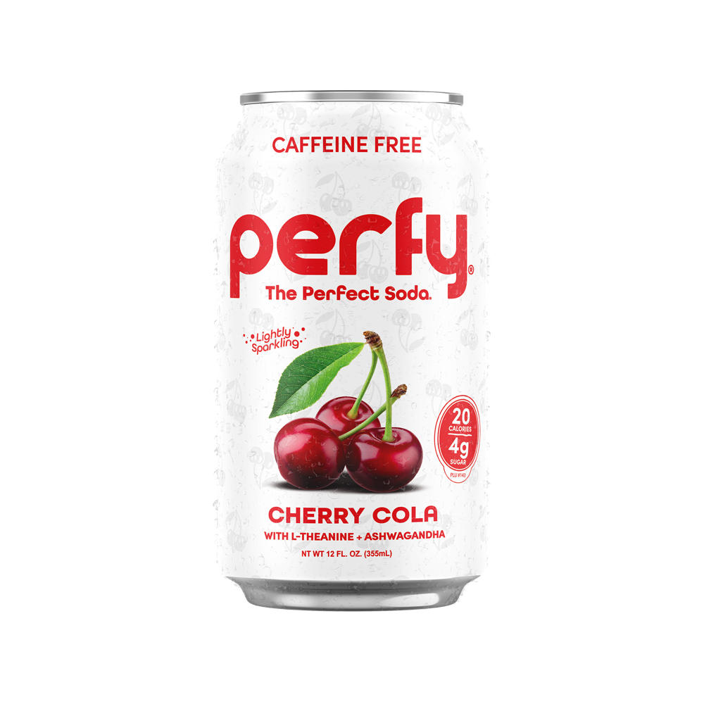 Perfy Lightly Sparkling Soda - Cherry Cola, 12 oz