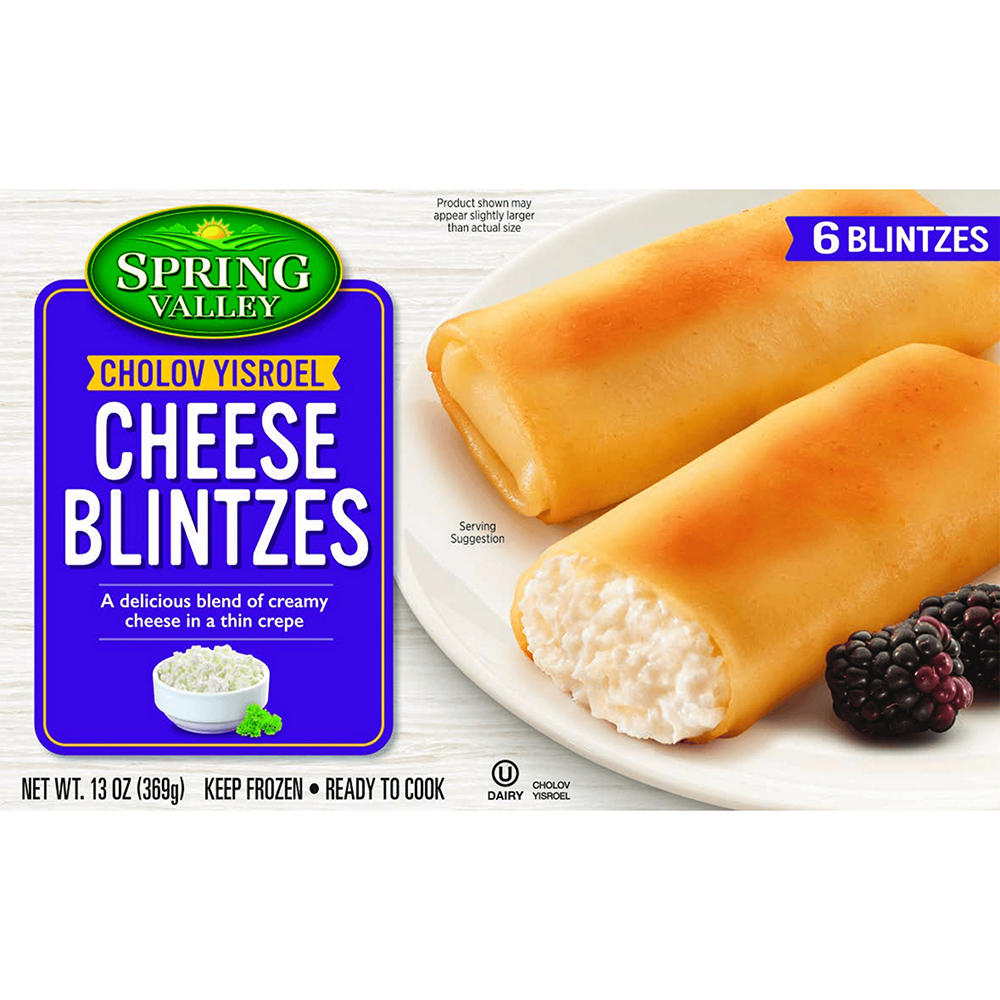 Spring Valley Kosher Cheese Blintzes, 6 ct