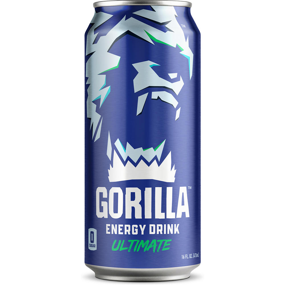 Gorilla Energy Drink - Ultimate, 16 oz