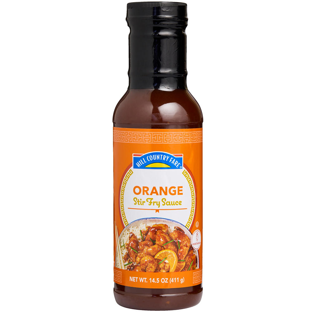 Hill Country Fare Orange Stir Fry Sauce, 14.5 oz