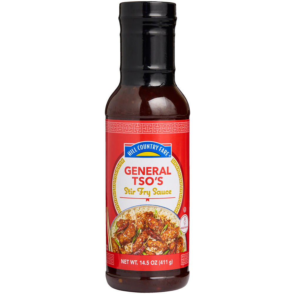 Hill Country Fare General Tso's Stir Fry Sauce, 14.5 oz