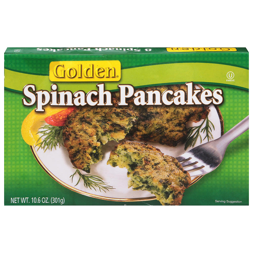 Golden Kosher Spinach Pancakes, 10.6 oz