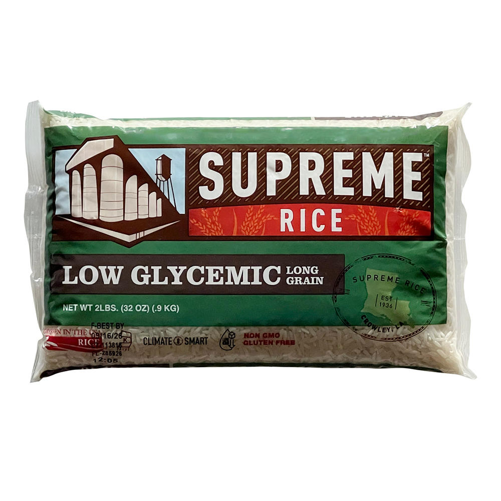 Supreme Rice Low Glycemic Long Grain Rice, 32 oz