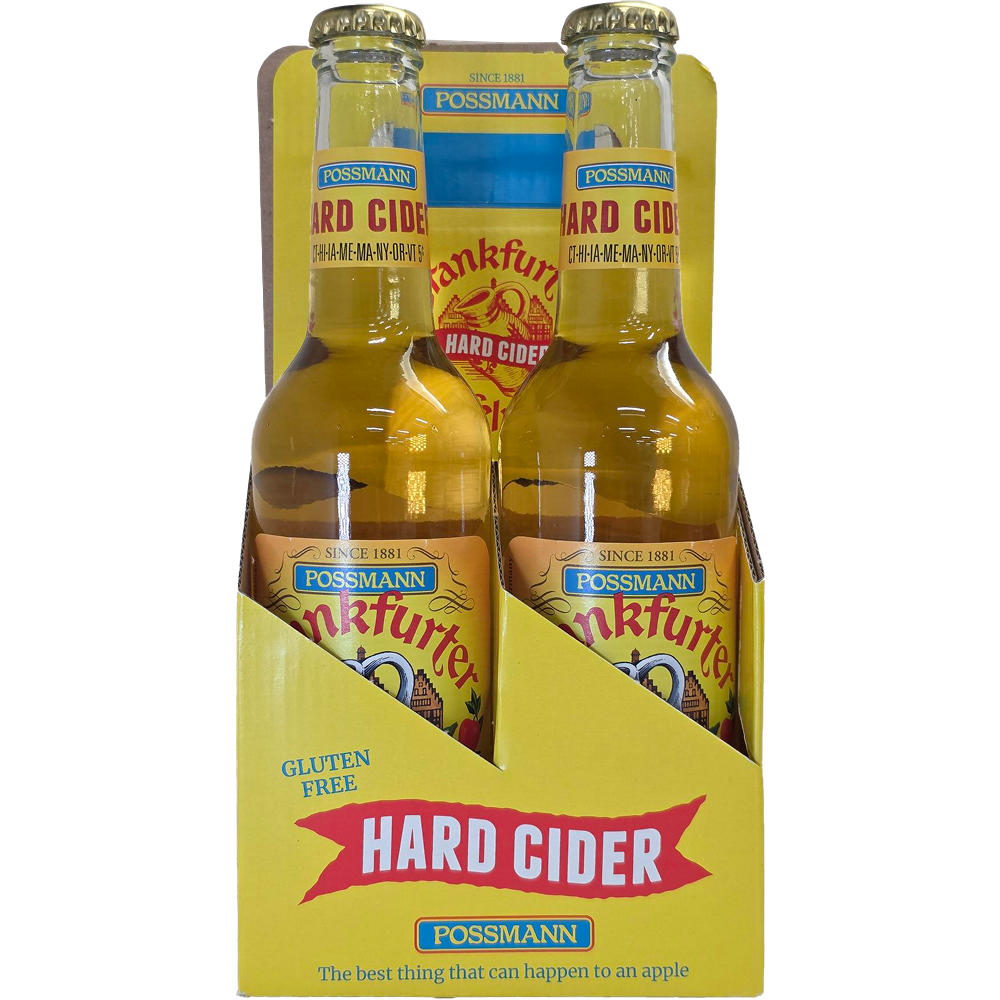 Possmann Frankfurter Apfelwein Hard Cider 4 pk Bottles, 11.9 oz
