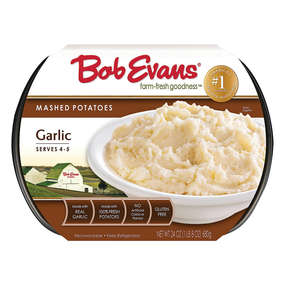 Bob Evans Garlic Mashed Potatoes, 24 oz