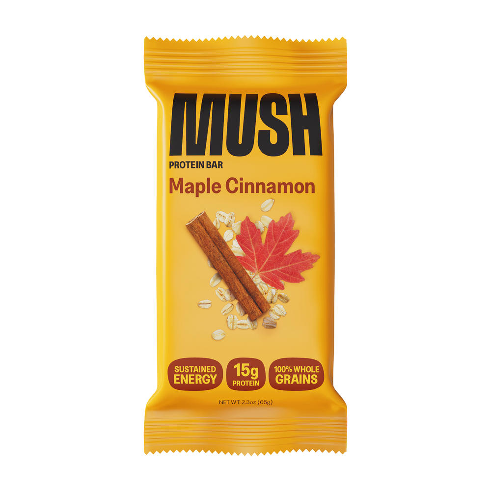 Mush 15g Protein Bar - Maple Cinnamon, 2.3 oz