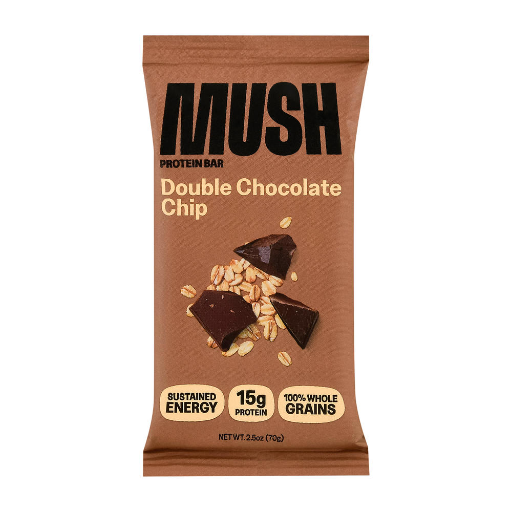 Mush 15g Protein Bar - Double Chocolate Chip, 2.5 oz