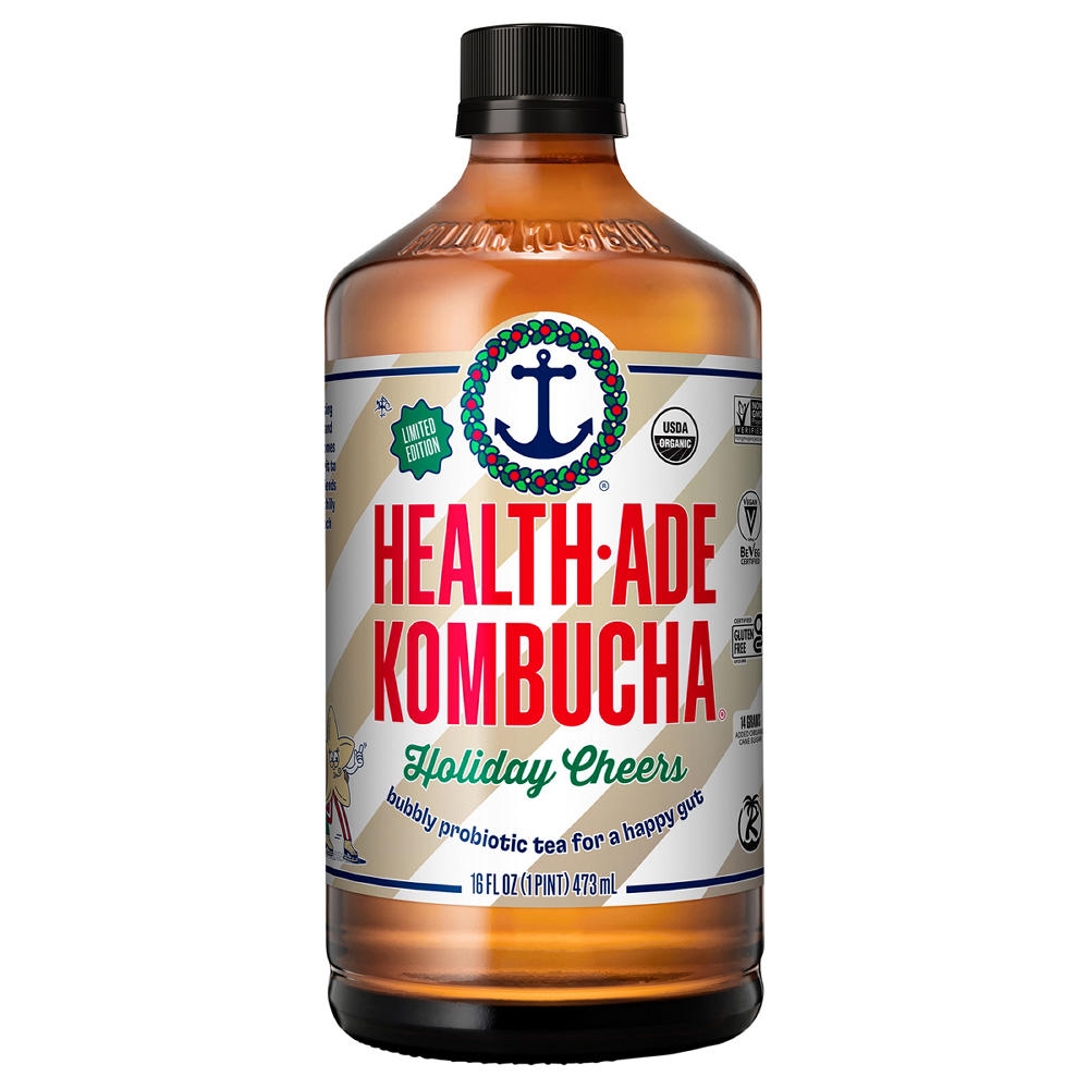 Health-Ade Kombucha Ginger Spice & Everything Nice, 16 oz